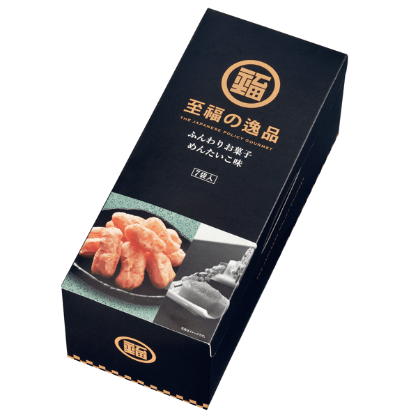 至福の逸品　ふんわりお菓子　めんたいこ味7袋
